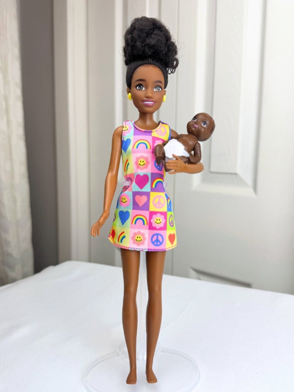 Barbie AA Skipper Babysitters Inc with Baby in Diaper
